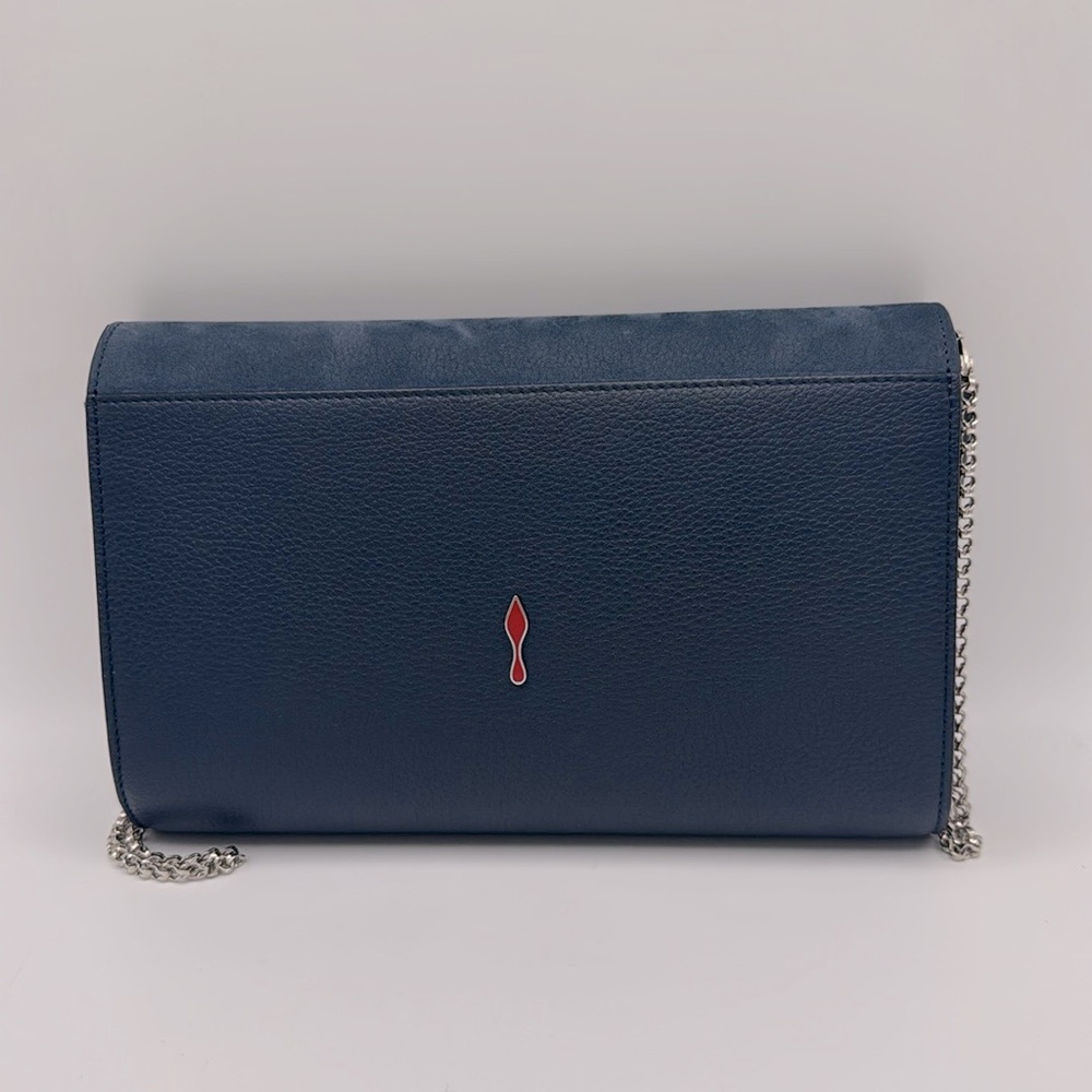Christian Louboutin Paloma Heart Mexiloubi Calf Crossbody Clutch Bag - Picture 8 of 14